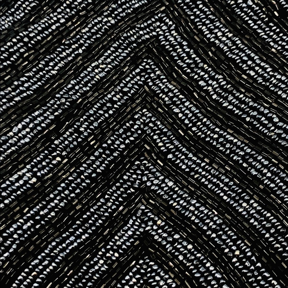 Black Beaded Evening Bag - Picture 2 of 6